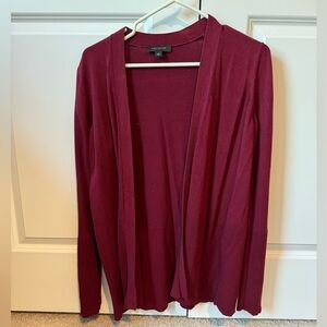 Ann Taylor burgundy cardigan